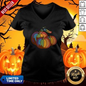 Official Pumpkins LGBT Halloween V-neck