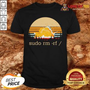 Official Sudo Rm Rf Vintage Shirt