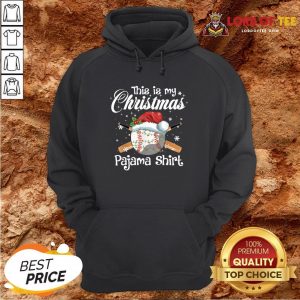 Premium This Is My Christmas Baseball Pajama Hoodie Design By Lordoftee.com