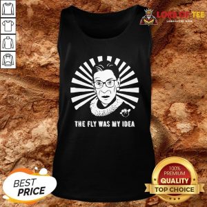 The Fly Was My Idea VP Debates Mike Pence Fly Buzz RBG T-Tank Top