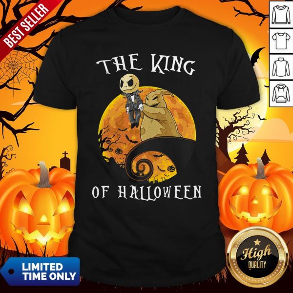 The King Of Halloween Jack Skellington Shirt