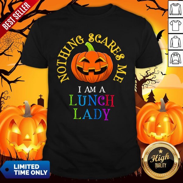 This Is My Spooky Nothing Scares Me, I Am A Lunch Lady T-Shirt