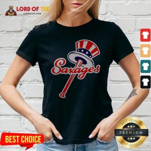 Tommy Kahnle Yankees Savages V-neck