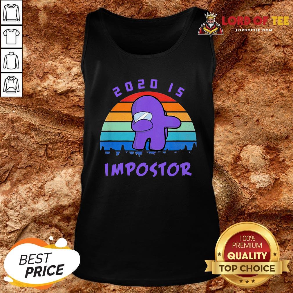 Top Dabbing 2020 Impostor Imposter Among Game Us Sus Tank Top Design By Lordoftee.com