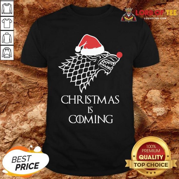 Top Game Of Thrones Inspired Adults Winter Is Coming Novelty Christmas Shirt Design By Lordoftee.com