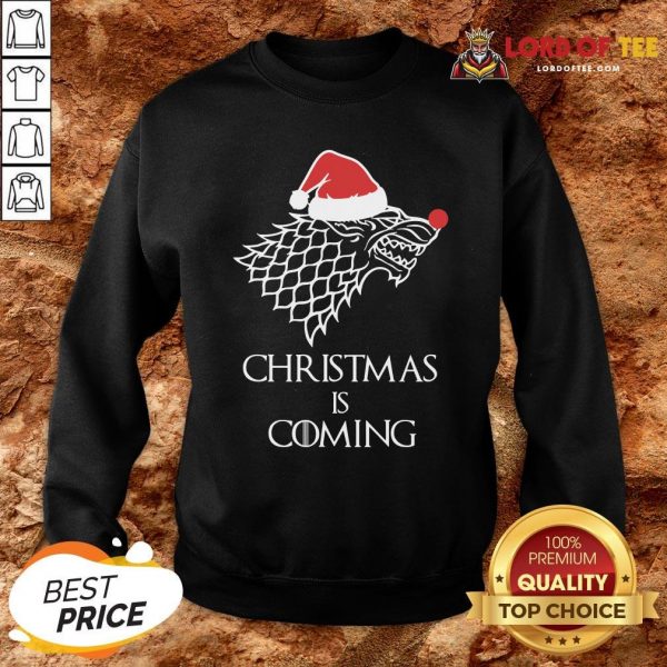 Top Game Of Thrones Inspired Adults Winter Is Coming Novelty Christmas Sweatshirt Design By Lordoftee.com