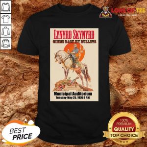 Top Lynyrd Skynyrd Gimme Back My Bullets Municipal Auditorium Shirt Design By Lordoftee.com