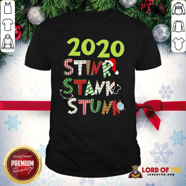 2020 Stink Stank Stunk Christmas Shirt