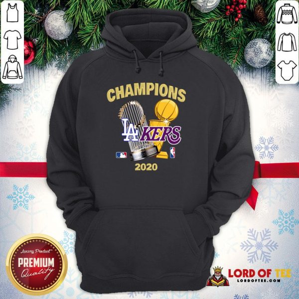 Champions Los Angeles Lakers World Series Champions 2020 Hoodie