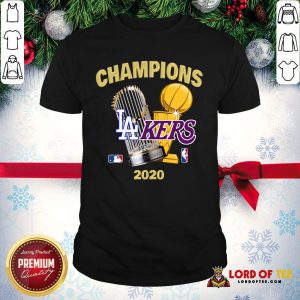 Champions Los Angeles Lakers World Series Champions 2020 Shirt