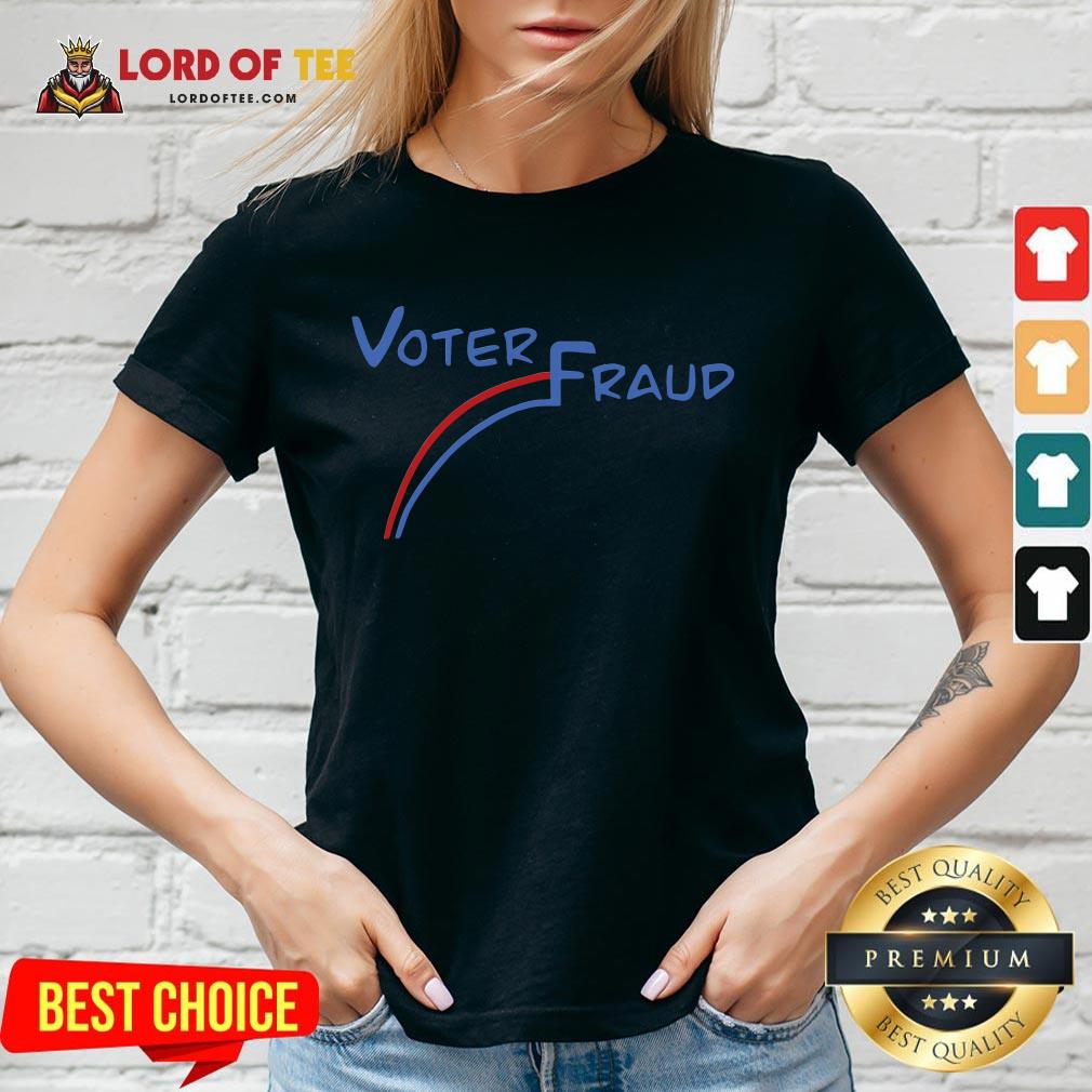 Cute Election Voter Fraud 46 V-neck
