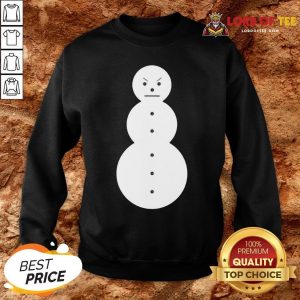 Cute Jeezy The Snowman Mery Christmas SweatShirt