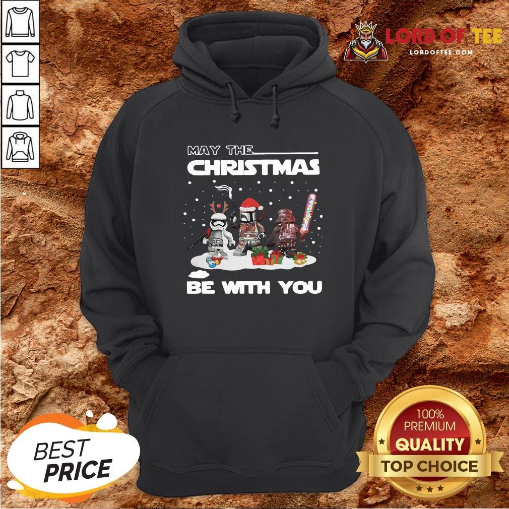 Cute Star Wars Character May The Christmas Be With You Christmas Hoodie