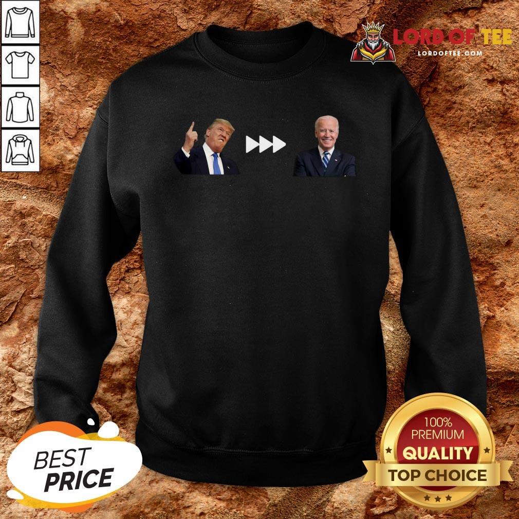 Cute Trump 45th To Biden 46th Presidential Inauguration Transfer SweatShirt