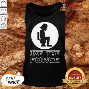 Funny Darth Vader Toilet Use The Force Tank Top
