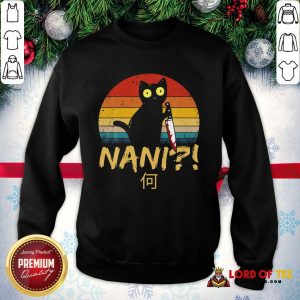 Good Black Cat Nani Vintage SweatShirt