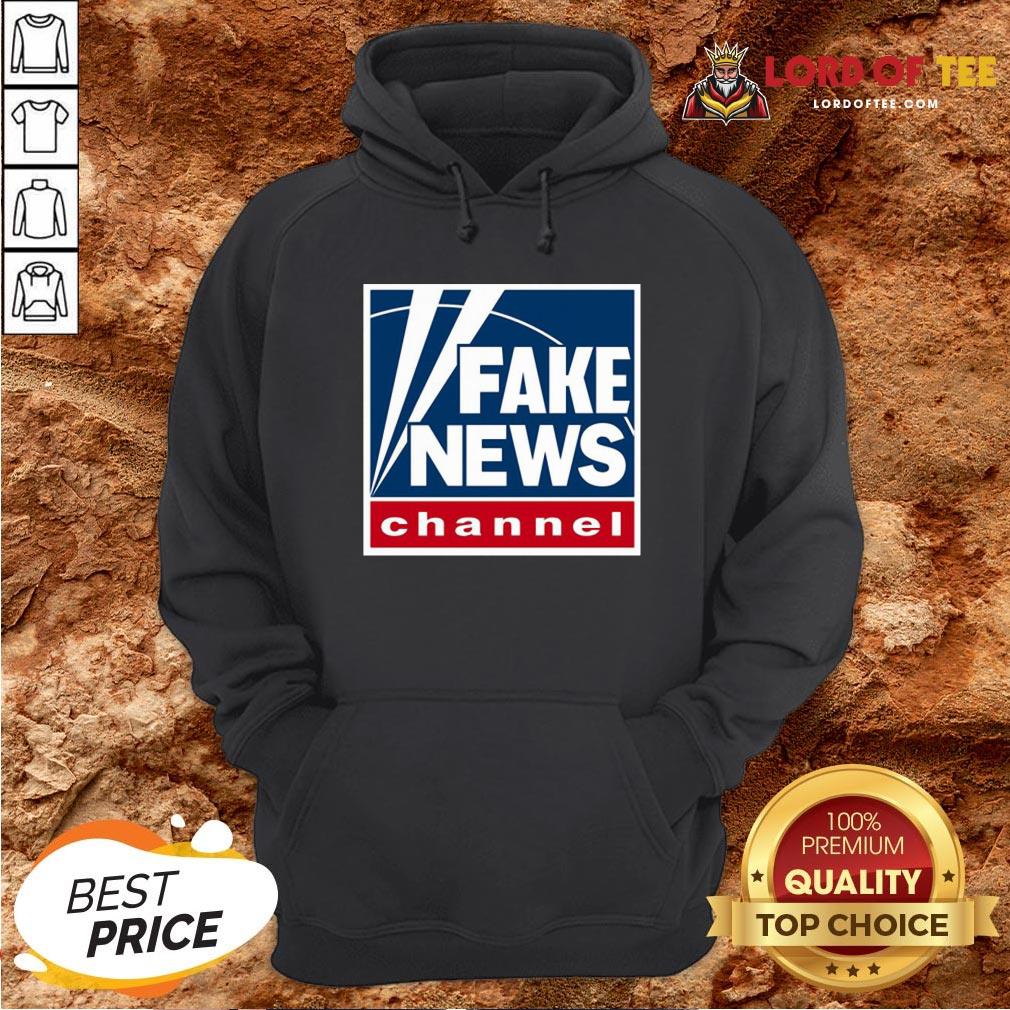 Hot Fake News Channel Hoodie