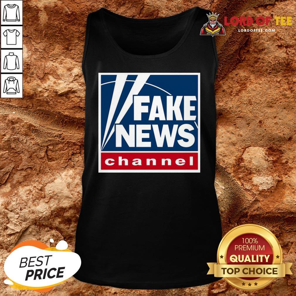Hot Fake News Channel Tank Top
