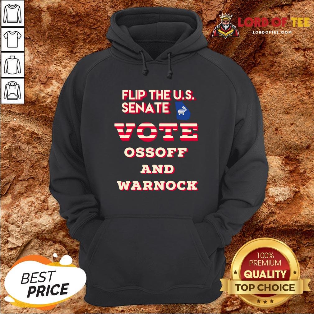Original Ossoff Warnock Vote Georgia Flip US Senate Hoodie