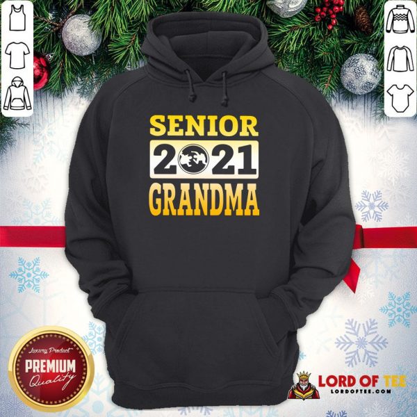 Original Wrestling Senior 2021 Grandma Hoodie
