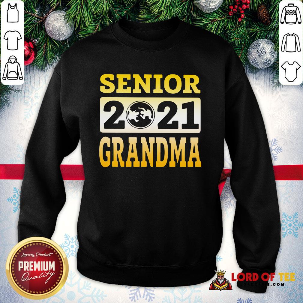 Original Wrestling Senior 2021 Grandma SweatShirt