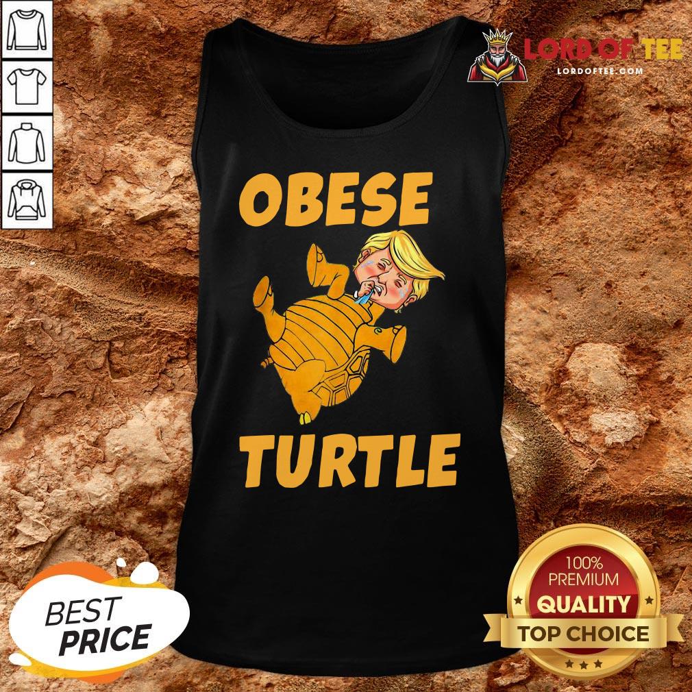 Perfect Donald Trump Obese Turtle Tank Top