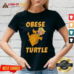Perfect Donald Trump Obese Turtle V-neck