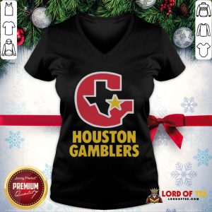 Perfect Houston Gamblers V-neck