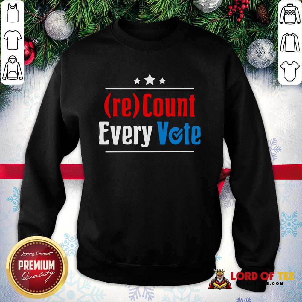 Perfect (re)Count Every Vote Election 2020 Sarcastic SweatShirt