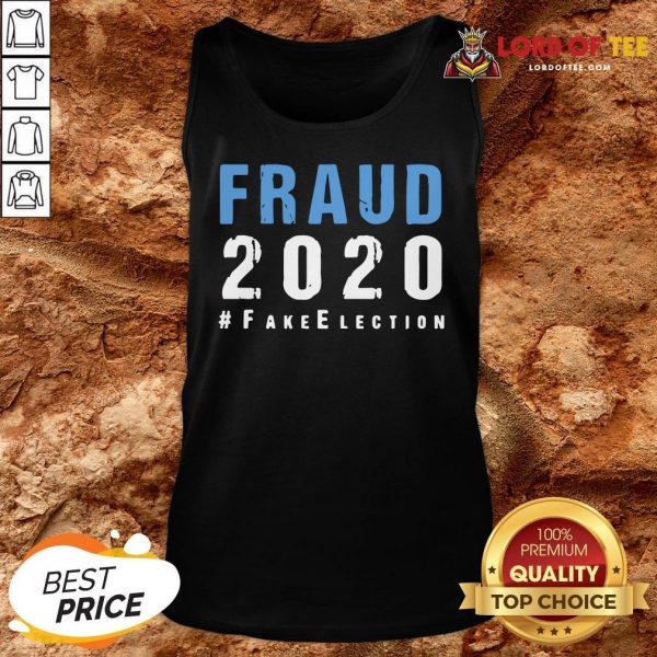 Perfect Voter Fraud Rigged Stolen Election 2020 Tank Top
