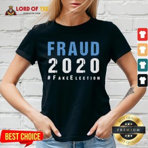 Perfect Voter Fraud Rigged Stolen Election 2020 V-neck
