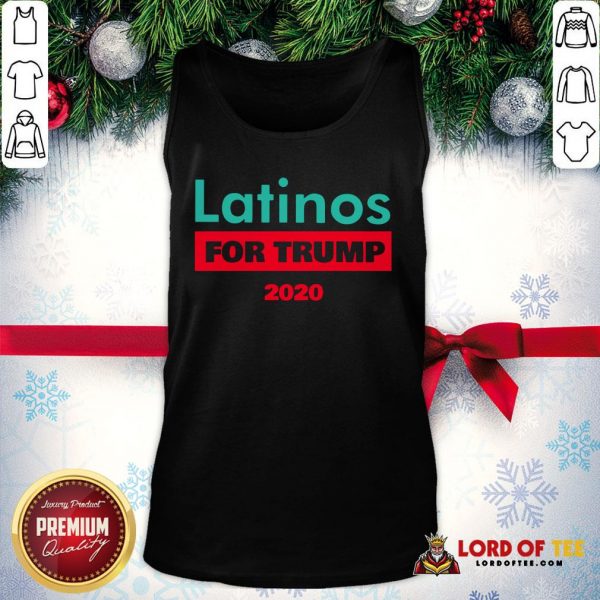 Premium Latinos For Trump 2020 Tank Top