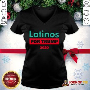 Premium Latinos For Trump 2020 V-neck