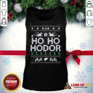 Ho Ho Hodor Toothless Merry Christmas Tank Top - Design By Lordoftee.com