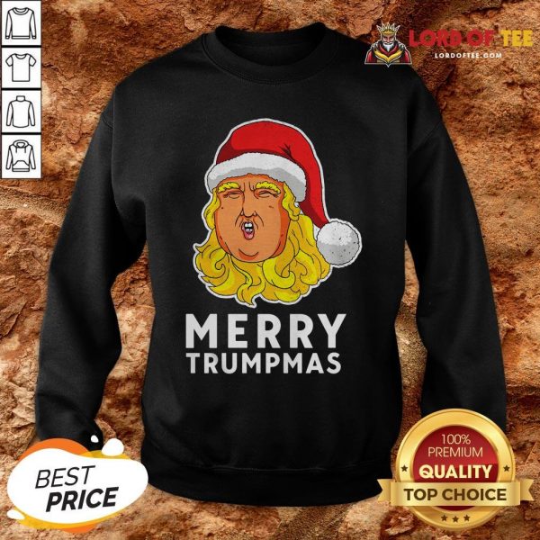 Pretty Merry Trumpmas Funny Xmas Gift 2020 Classic SweatShirt