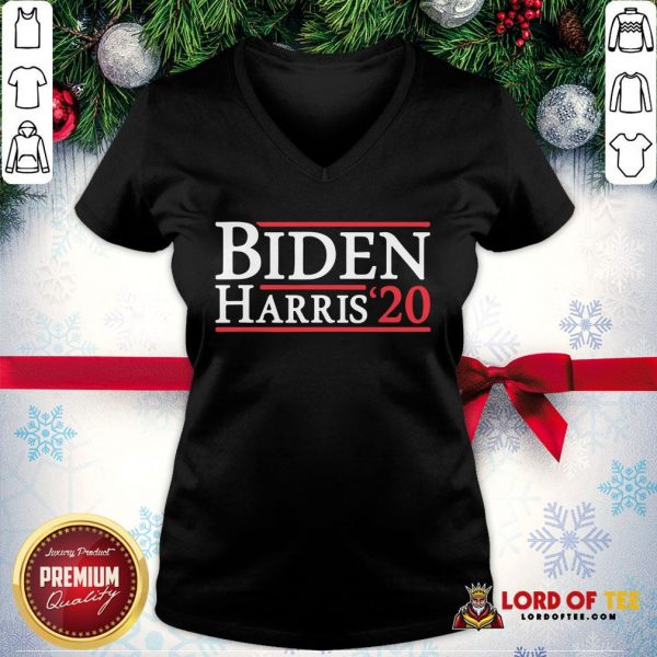 Top Biden Harris 2020 TShirt Democrat Elections President Vote V-neck