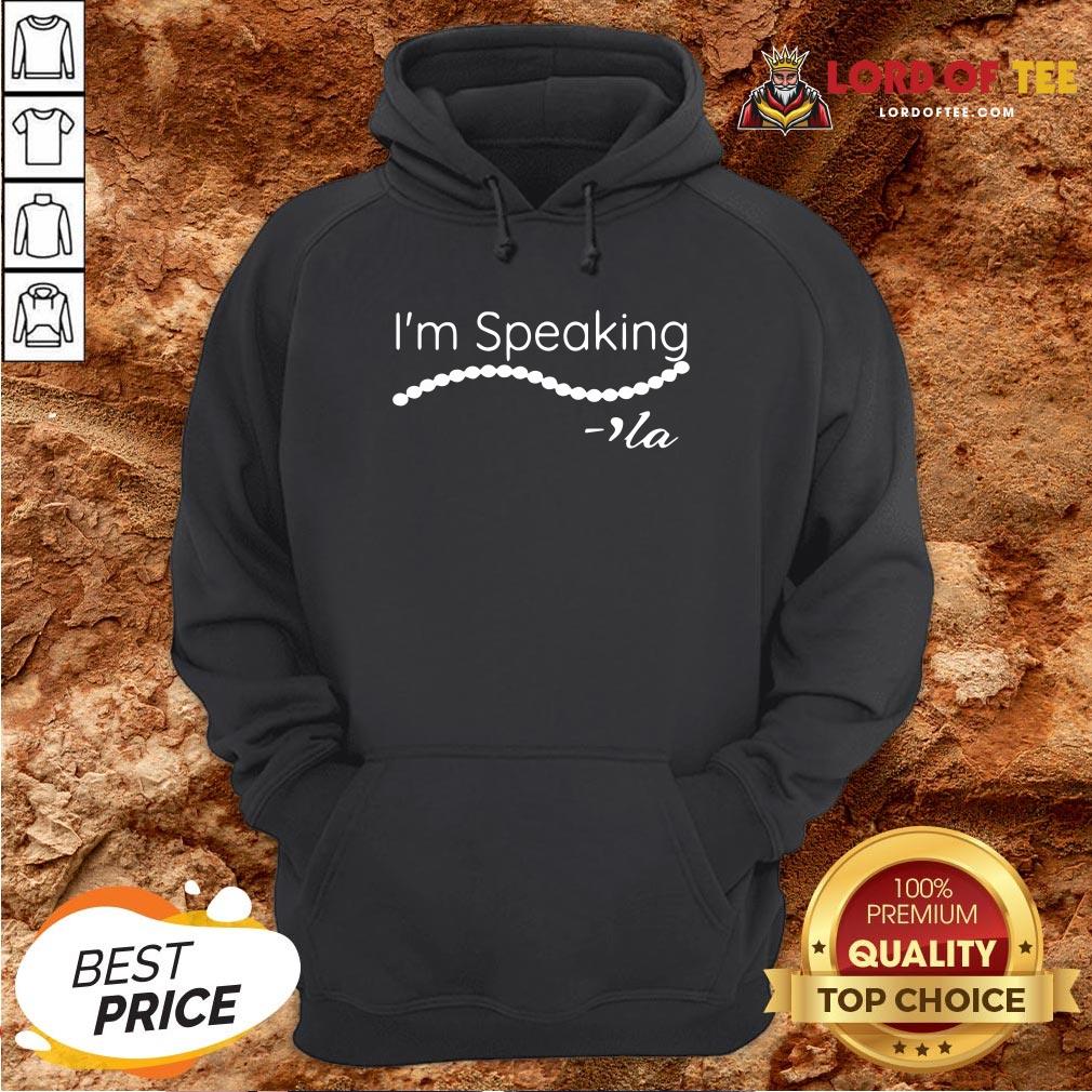 Top I’m Speaking Stars Election Hoodie