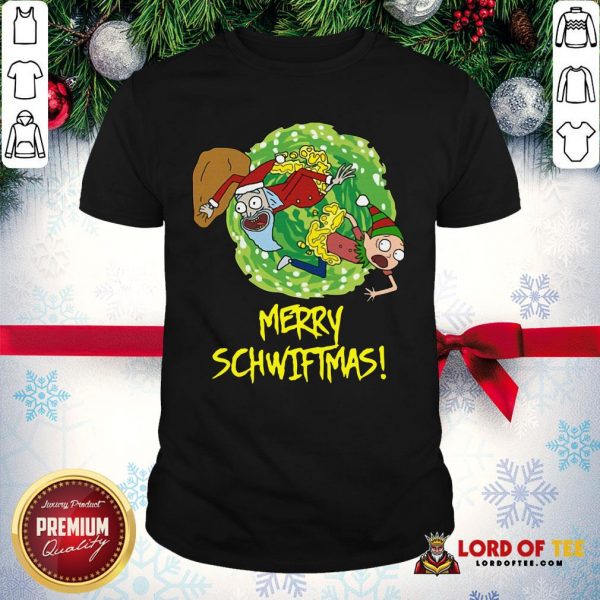 Top Rick And Morty Merry Schwiftmas Ugly Christmas Shirt