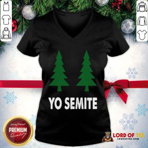 Official Yo Semite Shirt Trump Yosemite 2020 V-neck