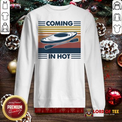 Kayak Coming In Hot Vintage Sweatshirt-Design By Lordoftee.com 