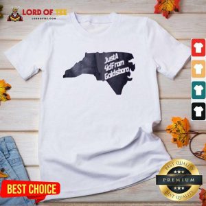 Just A Kid From Goldsboro V-neck - Desisn By Lordoftee.com