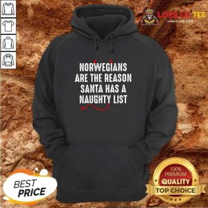 Norwegians Are The Reason Santa Has A Naughty List Hoodie - Desisn By Lordoftee.com