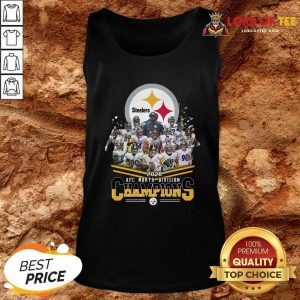 Pittsburgh Steelers 2020 Afc North Division Signatures Tank Top - Desisn By Lordoftee.com