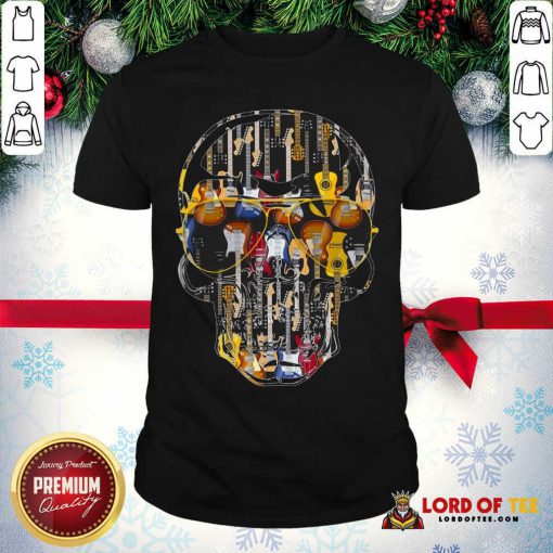 Skull Guitars Shirt - Desisn By Lordoftee.com