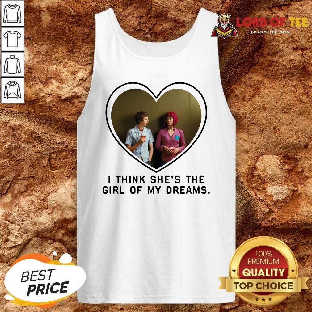 Michael Cera And Mary Elizabeth I Think Shes The Girl Of My Dreams Tank Top - Desisn By Lordoftee.com