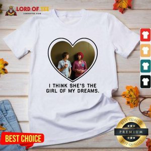Michael Cera And Mary Elizabeth I Think Shes The Girl Of My Dreams V-neck - Desisn By Lordoftee.com