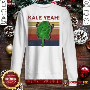 Kale Yeah Vintage Sweatshirt-Design By Lordoftee.com