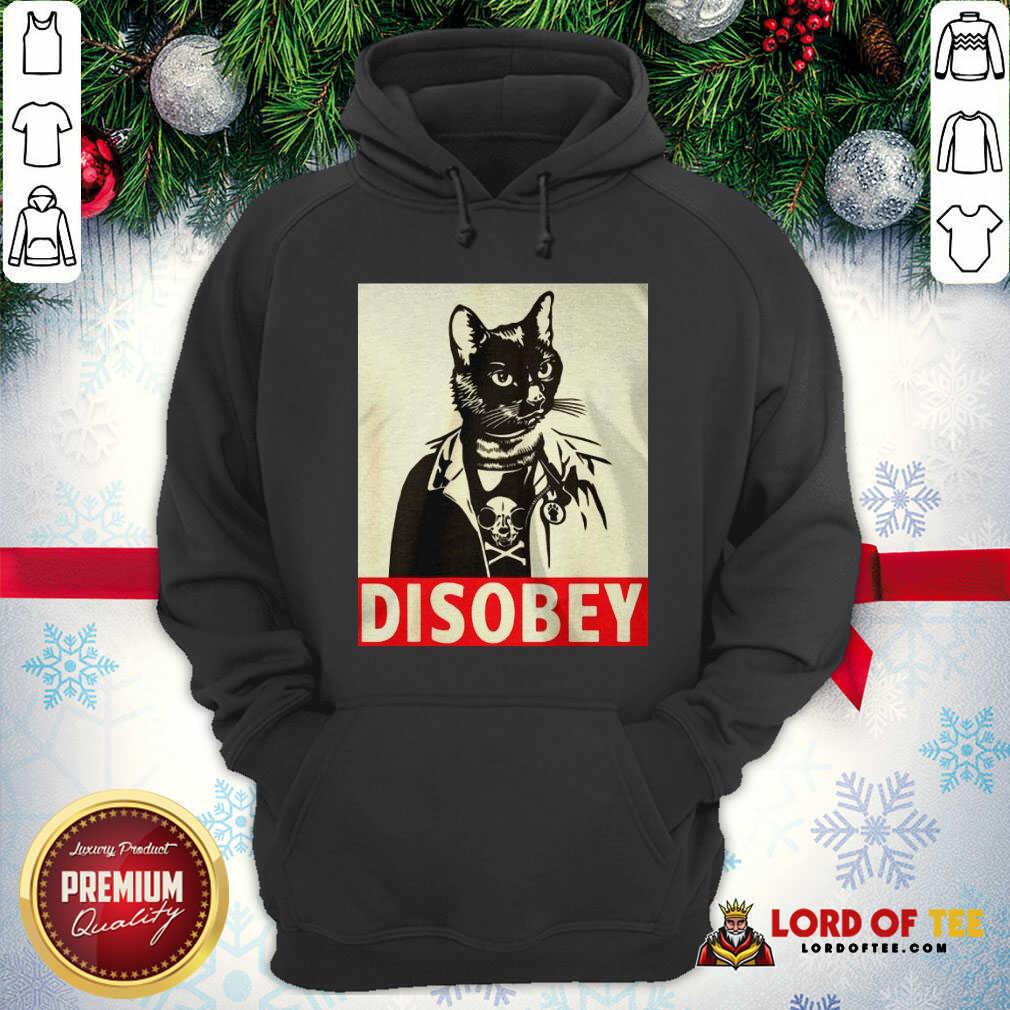  Radical Cat Disobey Hoodie-Design By Lordoftee.com 