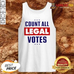 Count All Legal Votes Tank Top - Desisn By Lordoftee.com