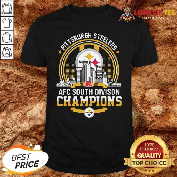 Pittsburgh Steelers 2020 Afc South Division Champions Shirt - Desisn By Lordoftee.com